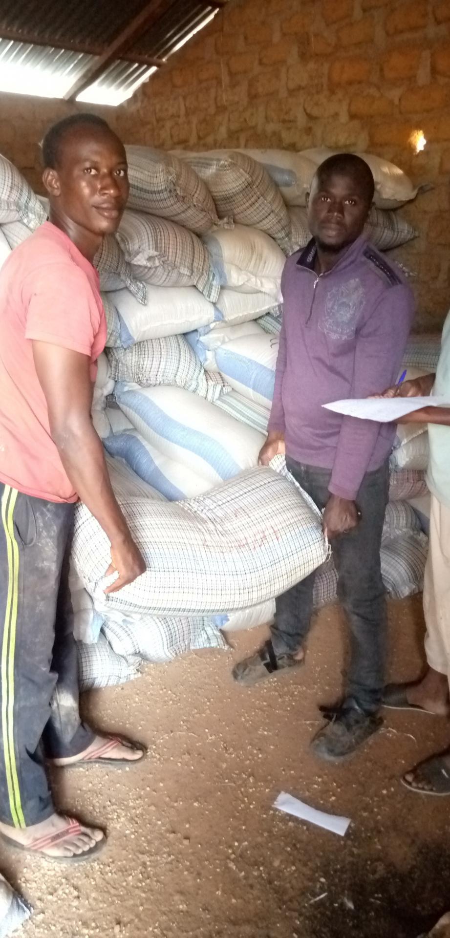 Distribution de semence de riz juin 2021