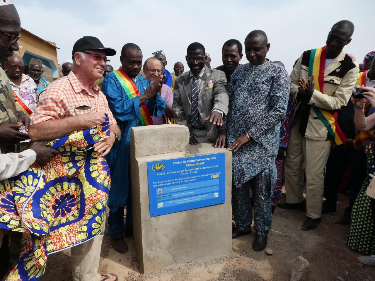 Inauguration du CESCOM de Soloba 